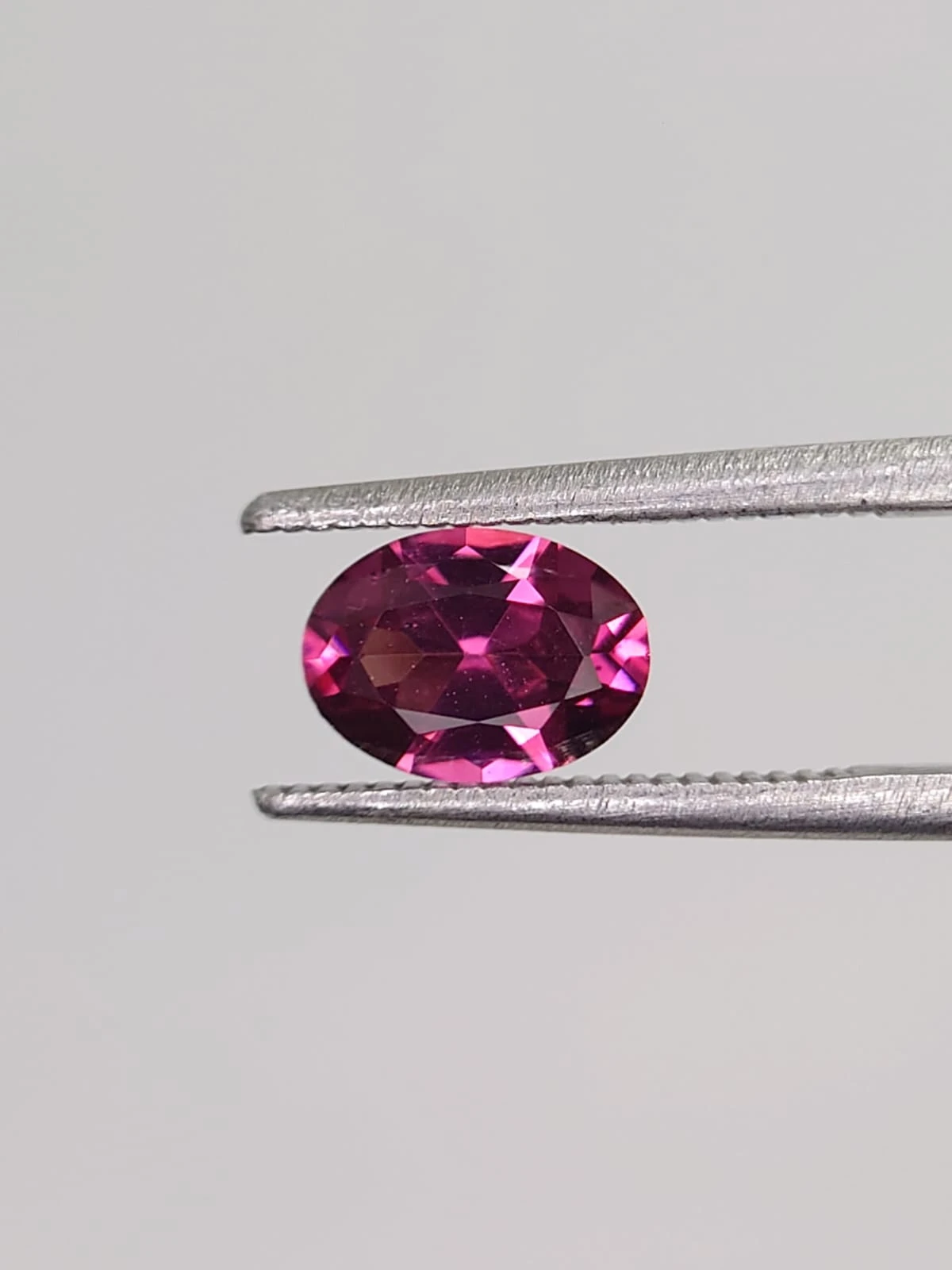 1.16ct Natural Malaya Garnet Oval Cut from Tanzania — view 6